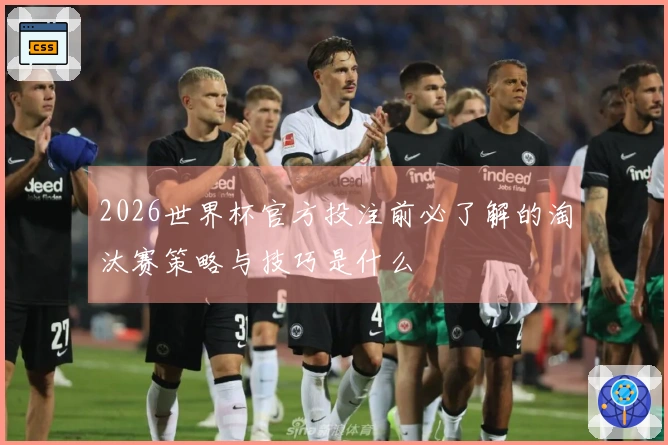 2026世界杯官方投注前必了解的淘汰赛策略与技巧是什么