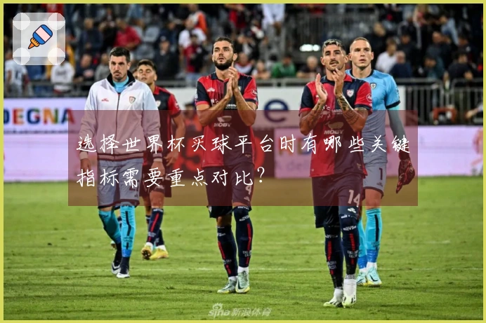 选择世界杯买球平台时有哪些关键指标需要重点对比？