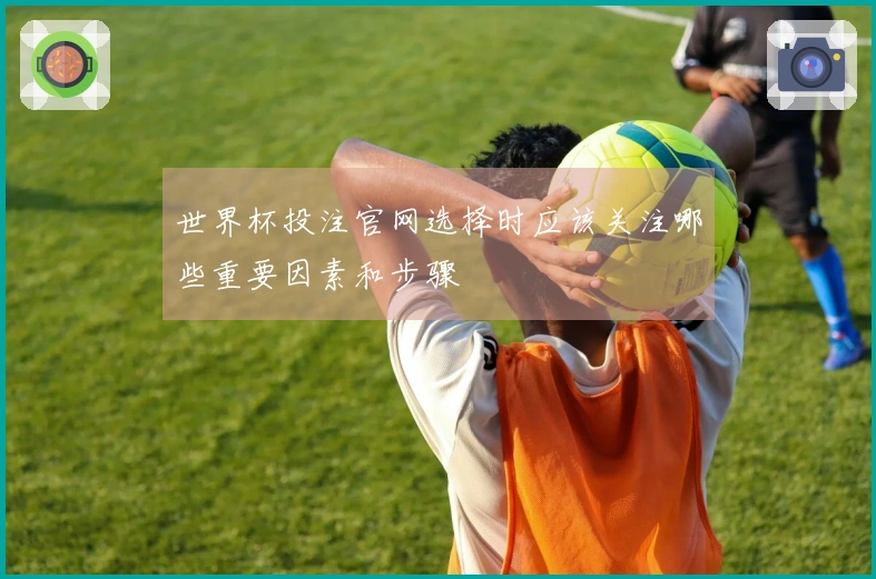 世界杯投注官网选择时应该关注哪些重要因素和步骤