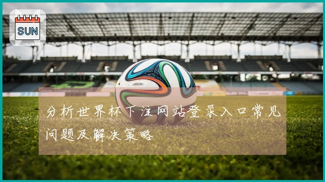 分析世界杯下注网站登录入口常见问题及解决策略